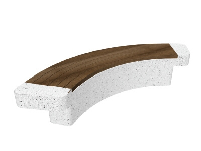 CURVED BENCHES