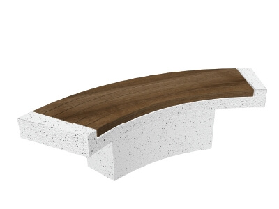 CURVED BENCHES